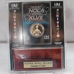 Super Bowl XLVII Game Coin